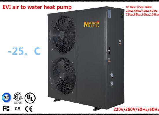 Mango Energy Kw 11.8- 23.5kw Heating Capacity Direct Heating Air Source Heat Pump (55-60 degree)