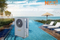 ABS Plastic SPA Swimming Pool Heat Pump / Warmth Pump 4.8kw, 7.1kw, 11kw for Europe OEM Factory
