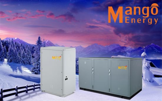 Heating and Cooling Geothermal Source/Water Source Heat Pump (close loop)