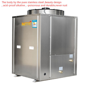 18.8kw 10c~45c Deg Setting, Stainless Steel 304 Casing, 5.3 Cop Pool Heater