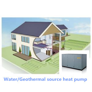 Winter Room Heating 15kw 20kw 25 Kw Inverter Geothermal Source Heat Pump.