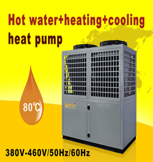 High Temperature 90 Degree Air Water Heat Pump (connect WiFi control)