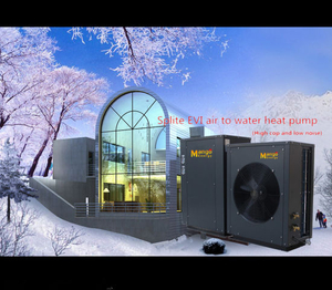 High Quality Cop3.84 Splite Type Evi Air Source Heat Pump for Domestic