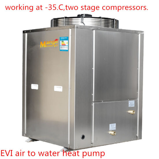 R410A 18kw Commercial Hot Water Heat Pump Heating System