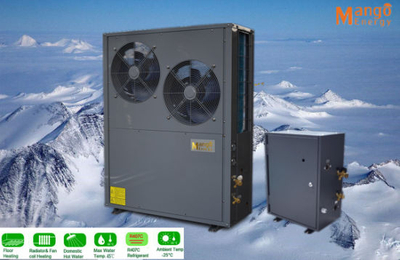 Hot Selling Floor Heating & Cooling Europe Cold -20c Winter Evi Splite Air to Water Heat Pump