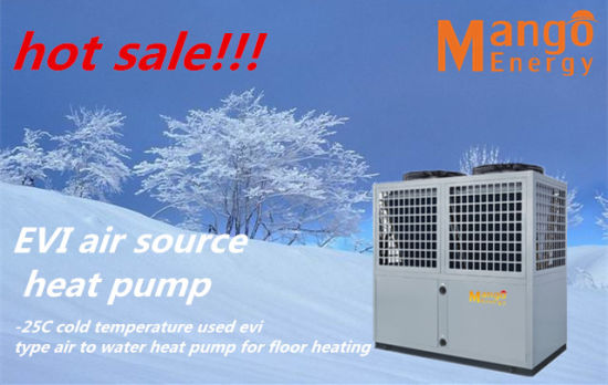 OEM R407c Air Source Heating System Ultra-Low Temperature Heat Pump