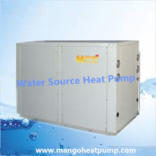 R407c 10.4 Kw Heating Capacity House Use Water Source Heat Pump