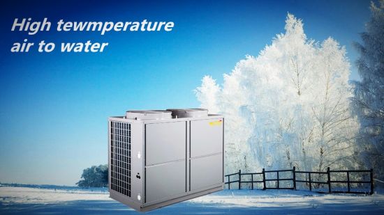 High Temperature Ai to Water Heat Pump Heating Capacity 7.4-27.6kw.