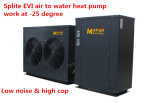 Extremely Cold -25c Winter Floor Heating Split Evi Hot Water Air Source Heat Pump