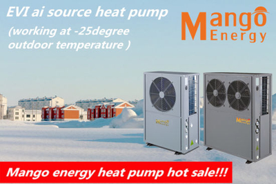 Evi Air Source Heat Pump 8kw 9.1kw 14kw 16.4kw 32.8kw 57.2kw with High Cop