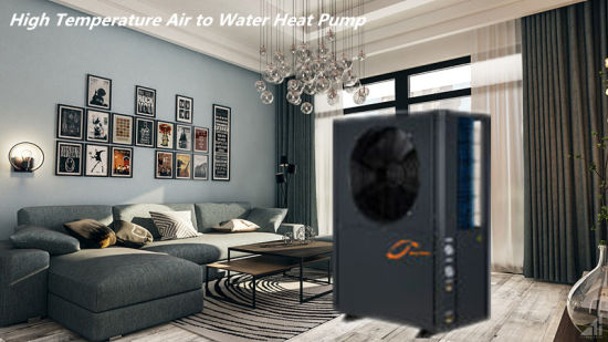 High Temperature 70 Degree Domestic Air to Water Heat Pump 2018