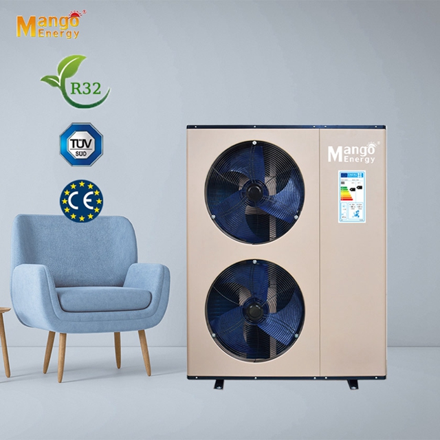 Mango Energy All in one Full DC Inverter Heat Pump Hot Water Heater High COP European Popular with WIFI