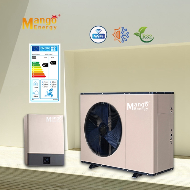 Erp A+++ Certificate R32 Splitting Inverter Air Energy Heat Pump Heatpump with Wifi R32 & R410A