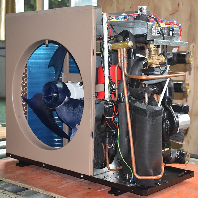 -30 degree Operation Split Air Source Heat Pump Full DC Inverter for Floor Heating Radiator Fan Coil