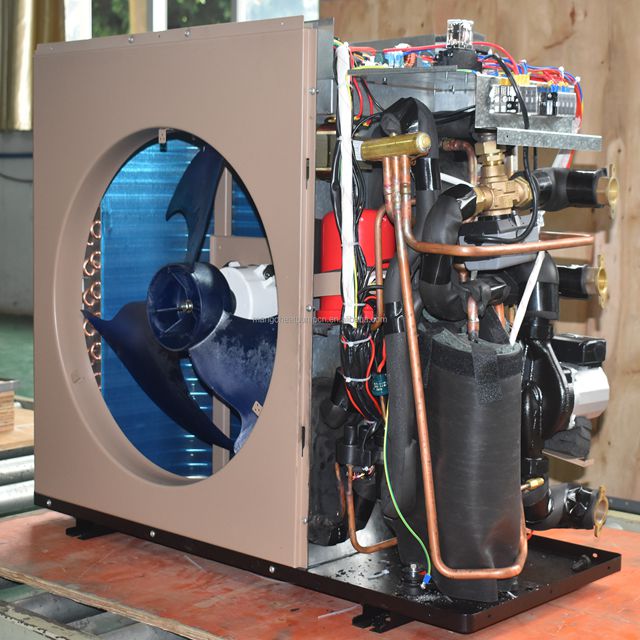 Mango Energy Split DC Inverter Air Source Heat Pump WIFI Control High COP Air to Water