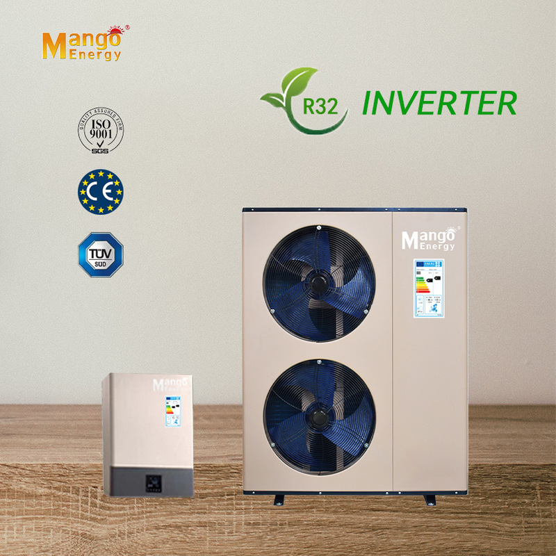 House Owner Using Split Heat Pump Air to Water Full DC Inverter Heat Pump with WIFI R32 Refrigerant