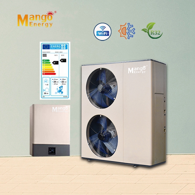 Cooling Heating Split Air Conditioner High Efficient Air to Water Heat Pump Warem Pomp Varme Pumpe Pomp Chaleur Piscinal Pompa di Calor