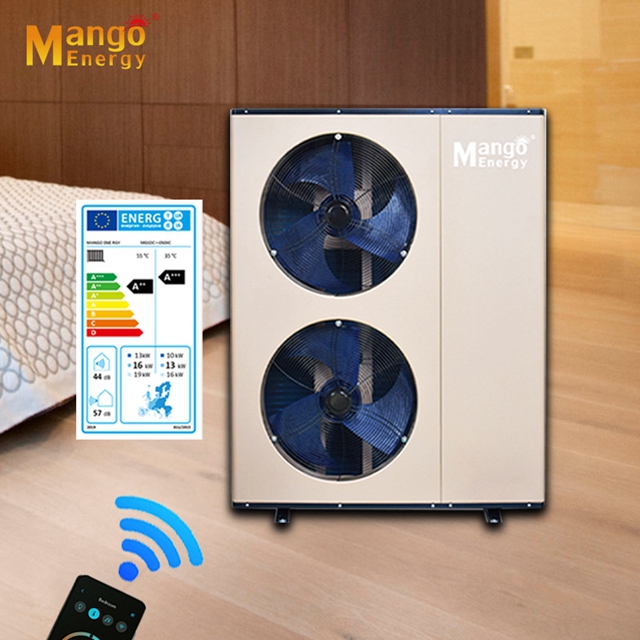 25kW Heating Capacity Split DC Inverter Air to Water Heat Pump with WIFI for House Heating Cooling Hot Water