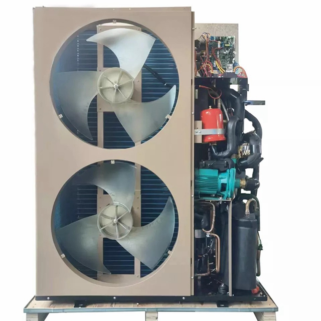 Split R32 Air Source Heat Pump for Central Heating System DHW Supply Full DC Inverter Heat Pump Erp A+++