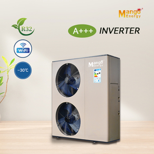 Silent Operation Heat Pump Air to Water Full DC Inverter with Carel Controller WIFI Connection High COP