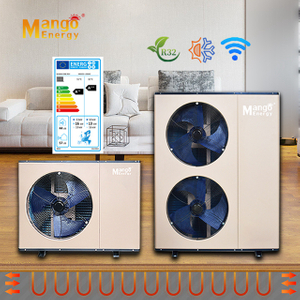 Erp A+++ Inverter Heat Pump R32 Wifi Controlled Heatpump Heater For House Heating Efficient Energy New Design