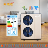 Efficient Energy Mango Heat Pump Erp A+++ Inverter Heatpump for Heating Pass The Cold Winter R32