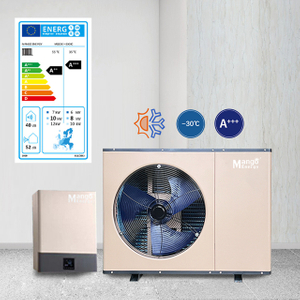 -30 degree Operation Split Air Source Heat Pump Full DC Inverter for Floor Heating Radiator Fan Coil