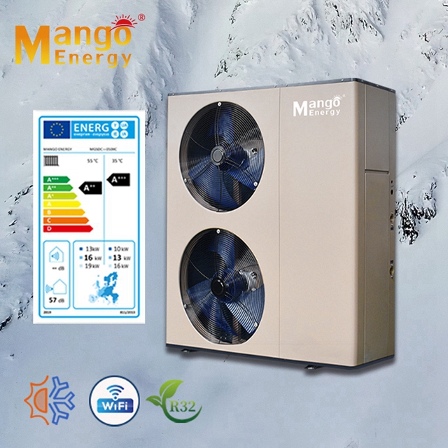 Erp A+++ Inverter Heat pump Heating For House Heater R32 WiFi Controlled Heatpump For House Warming Pass the Winter