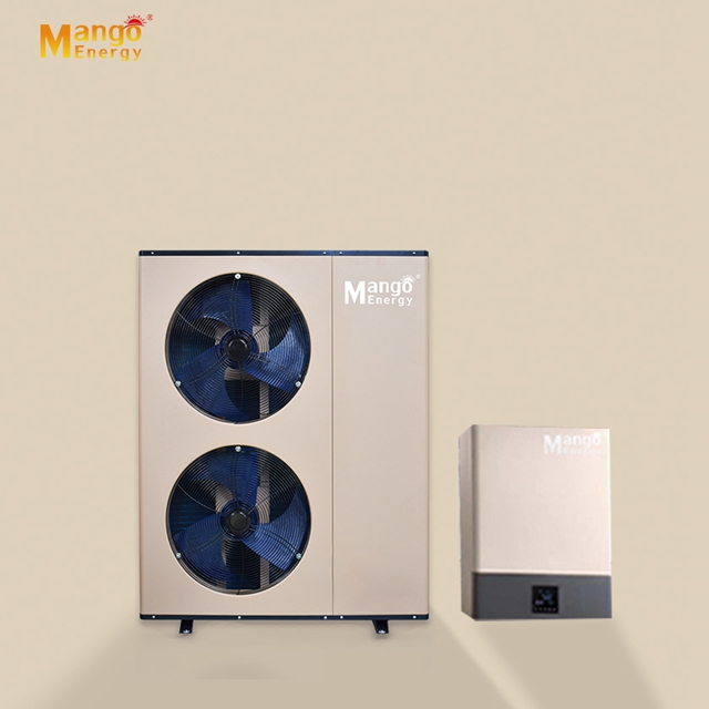 Mango Manufacturer 16kW Heating Capacity Split DC Inverter Air to Water Heat Pump with WIFI Hot Water Heater