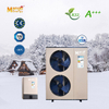 2022 New Product Mango Split Full DC Inverter Air Source Heat Pump Max 60C Outlet Water R32 -30C EVI